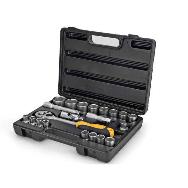 VITO - Coffret à douilles 21 pièces 1/2 " Chrome vanadium VITO - large