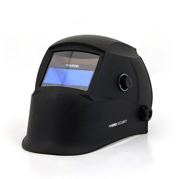 VITO - Poste à souder MMA inverter 140 Ampères + Cagoule LCD 9/13 + Lot 12 électrodes Acier Ø 2.5mm Soudure Acier, Inox Fonte VITO - large