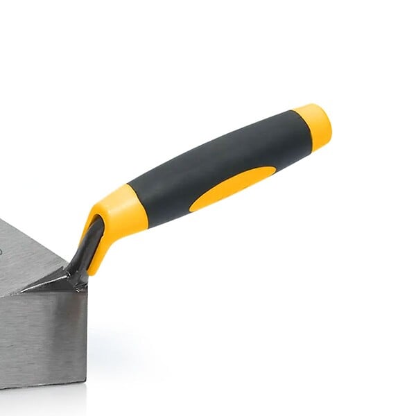 VITO - Truelle de maçon forgée ronde 220mm Type Madrid Acier trempé Manche bi-matière VITO - large