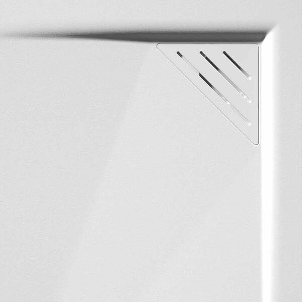 STANO - Grille d'évacuation TRINITY 5 coloris Gris - large