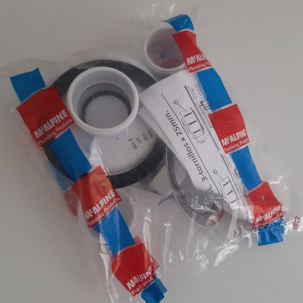 STANO - Option de remplacement : Bonde verticale pour receveur MADISON ELITE et QUORE - large