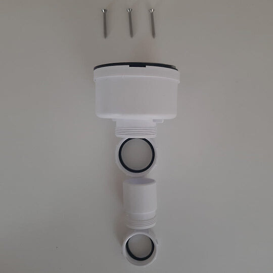 STANO - Option de remplacement : Bonde verticale pour receveur MADISON ELITE et QUORE - large