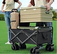 VENTEO - Chariot polyvalent tout terrain Venteo - Noir - 60kg - vignette