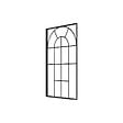 AURLANE - Pare Baignoire Déco 75x130 cm - Verre Trempé 4 mm Sérigraphie Verrière - Profilé Noir Mat - vignette
