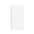 AURLANE - Pare baignoire Rabattable 70x130cm - Profilé Blanc Mat - Verre Trempé 4mm - ELEMENTARY - vignette