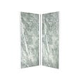 AURLANE - Pack de 2 Panneaux Muraux Pierre Artic Green 90+90x210 cm avec Profilés ANODISE BRILLANT - STONE'IT - vignette