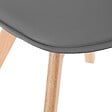 ATMOSPHERA - Chaise de salle à manger polypropylène Baya Gris ardoise - vignette