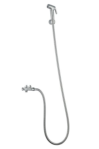 Kit hygiène wc chrome - large
