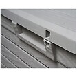 TOOMAX - Coffre de Jardin Résine 550 Litres GRIS Effet bois FLORIDA 147 x 72 x 60 cm Haute résistance UV TOOMAX - vignette