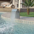 VIDAXL - vidaXL Fontaine d'étang Acier inoxydable 45 x 30 x 65 cm Argenté - vignette