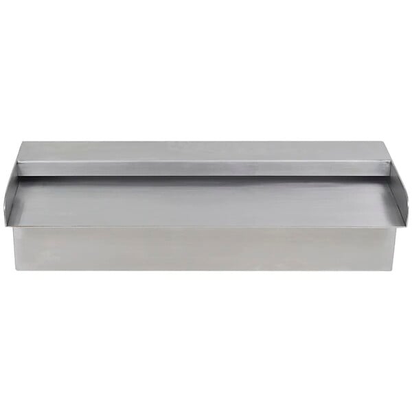 VIDAXL - vidaXL Lame d'eau rectangulaire 30 cm Acier inoxydable pour piscine - large
