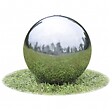 VIDAXL - vidaXL Sphère de fontaine de jardin avec LED Acier inoxydable 20 cm - vignette