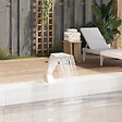 VIDAXL - vidaXL Fontaine d'étang Acier inoxydable 64 x 30 x 52 cm Argenté - vignette