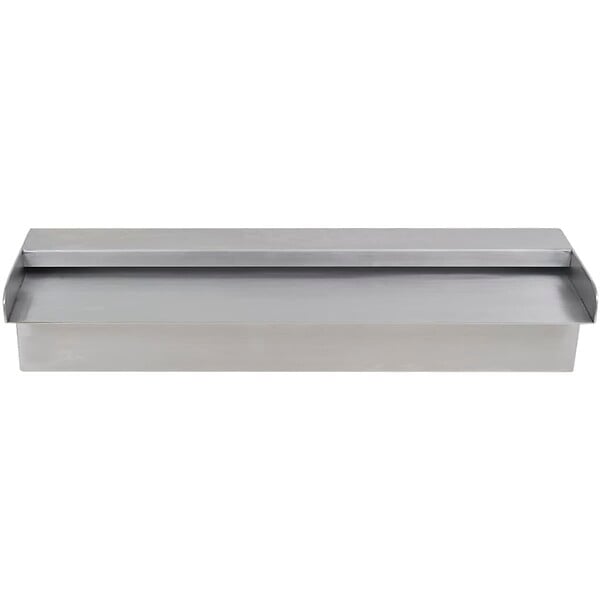 VIDAXL - vidaXL Lame d'eau rectangulaire 45 cm Acier inoxydable pour piscine - large