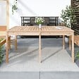 VIDAXL - vidaXL Table de jardin 159,5x82,5x76 cm bois massif de pin - vignette