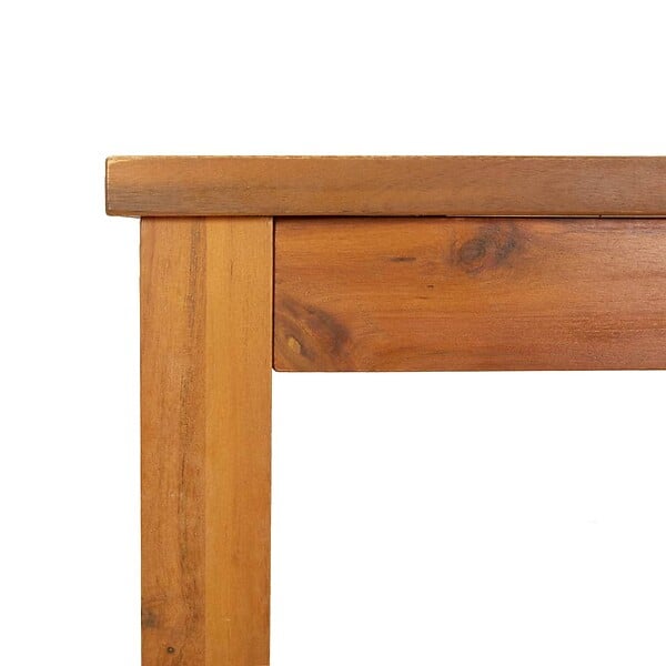 VIDAXL - vidaXL Table à manger de jardin 200x90x74 cm bois d'acacia solide - large