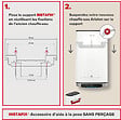 ARISTON - Ariston InstaFix - Support Pose Facile - Sans Perçage - ARISTON - Chauffe-eau VELIS / PRO1 / LYDOS - 4090002 - vignette
