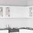 VIDAXL - vidaXL Armoire suspendue "Lyon" Blanc 60x31x60 cm Bois d'ingénierie - vignette