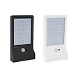 ASLO - Lampe LED Solaire 3W 370 Lumens LI ION 6000K Applique Blanc exterieure avec detecteur de mouvement ASLO - vignette