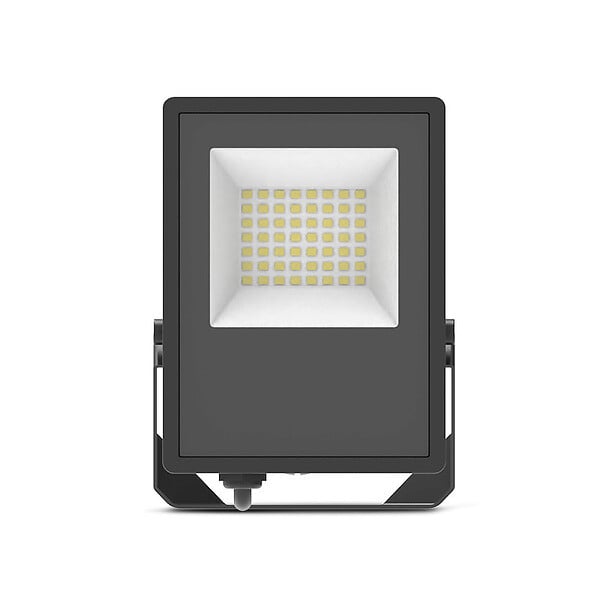 VISION EL - Projecteur LED Noir 20W - CCT IP65 - 2100lm - 3000-6000K - Extérieur - large