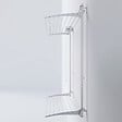 FOXYDRY - Étendoir mural 2 grilles pour intérieur et extérieur – blanc – 108x52x137 cm - FOXYDRY Wall Plus - vignette