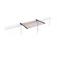 FOXYDRY - Étendoir balcon pliable et inclinable anti-rouille – corten – 82x63x8 cm - FOXYDRY DUO - vignette