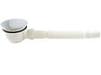 AURLANE - Bonde Diamètre 90 mm pour receveur - Capot Chrome - Evacuation Horizontale - vignette
