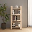 VIDAXL - vidaXL Bibliothèque/Séparateur de pièce 60x35x125 cm Bois massif - vignette