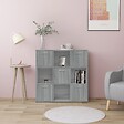 VIDAXL - vidaXL Bibliothèque Sonoma gris 90x30x90 cm Bois d'ingénierie - vignette