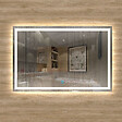 AICA SANITAIRE - Aica sanitaire Miroir de salle de bain lumineux LED avec anti-buée et interrupteur tactile intégré 140x80cm - vignette