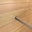 AICA SANITAIRE - AICA barre de stabilisation 90cm pour douche à l'italienne, barre de fixation carrée avec la finition chromée, la pince tournée - vignette