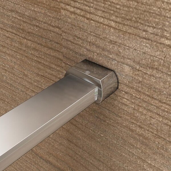AICA SANITAIRE - AICA barre de fixation 140cm, barre de stabilisation avec la finition chromée pour douche à l'italienne - large