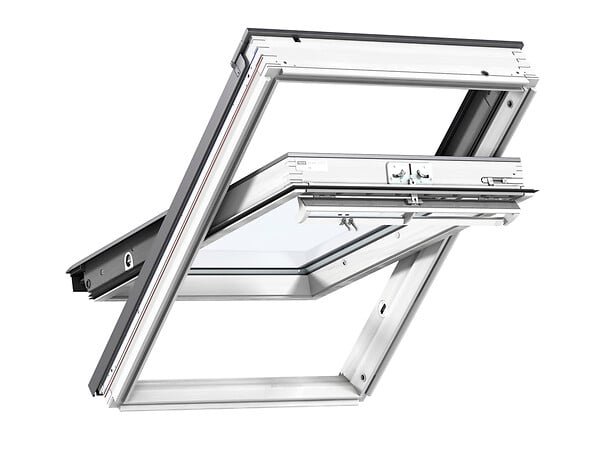 VELUX - Fenêtre rotation Confort WhiteFinish - L.57.70xH.91.60cm - large