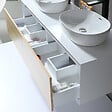 LUXURYBAIN - LuxuryBain, Robinet, mitigeur de lavabo design doré pour salle de bain - vignette