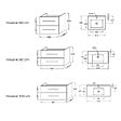 JACOB DELAFON - Pack meuble vasque 80 cm Ola up blanc + colonne - vignette