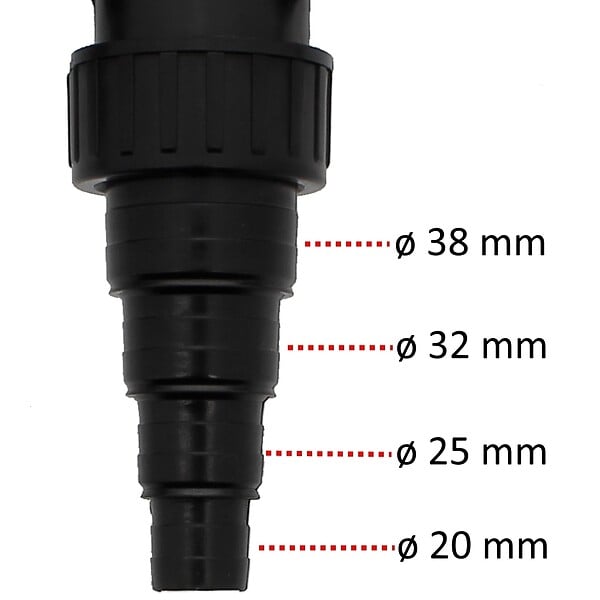 GT GARDEN - Stérilisateur clarificateur de bassin 40 W avec lampe UV-C 36 W - large
