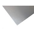 MCCOVER - Crédence - réversible - en aluminium brossé / aluminium brut 200 x 100 x 0.3 cm + 3 profils de finition en U Aluminum brossé, ep.3 mm, l.100 cm, L.200 cm - vignette