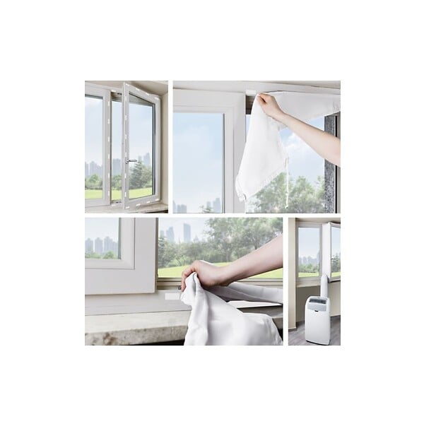 WPRO - Kit Calfeutrage Fenêtre Universel Pour Climatiseur Mobile - ASK023 - large