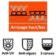 HUGGY TUYAUX - Tuyau d'arrosage micro-perforé plat - Longueur 15 mètres - vignette