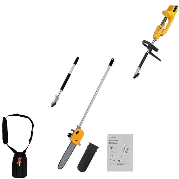 GT ELEC - Élagueuse sur perche sans fil à batterie, 40 V, GT ELEC - Sans batterie et sans chargeur - large