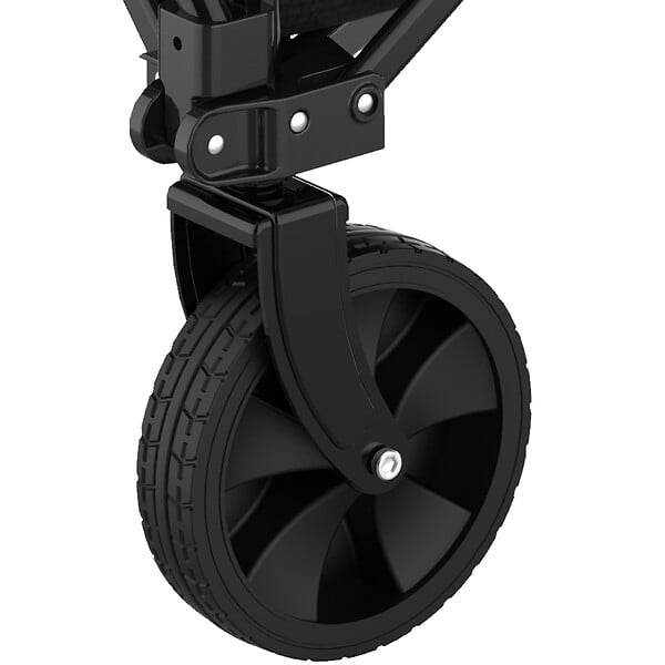 GT GARDEN - Chariot de transport pliable noir - large