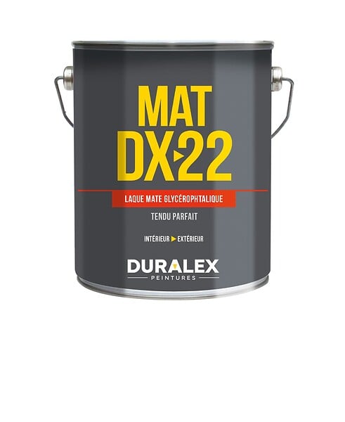 DURALEX - Laque mate glycérophtalique DX 22 blanc 1L - DURALEX - 105100207 - large