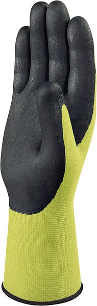 DELTA PLUS - Gant tactile haute visibilité - Nitrile mousse - Taille 9 - large