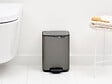 BRABANTIA - Poubelle à pédale bo, 4l - platinum - vignette