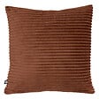 ATMOSPHERA - Coussin décoratif en velours côtelé Arum - Tonka - 38x38cm - vignette