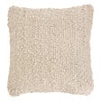 ATMOSPHERA - Coussin effet laine Volna - Ivoire - 45x45cm - vignette