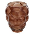 ATMOSPHERA - Vase cylindrique en verre soufflé - Edia - Marron - H25cm - vignette