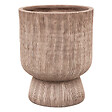 ATMOSPHERA - Cache-pot oxyde de magnésium - Marron - Diam.30cm - vignette