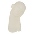 ATMOSPHERA - Statuette visage polyrésine rsn wonj Blanc chaud H24,5cm - vignette