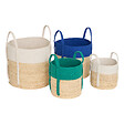 ATMOSPHERA - Panier en coton - Lot de 4 - Flow - vignette